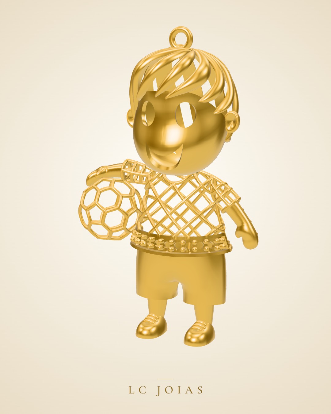 Pingente 7993 pd pg ok em ouro
