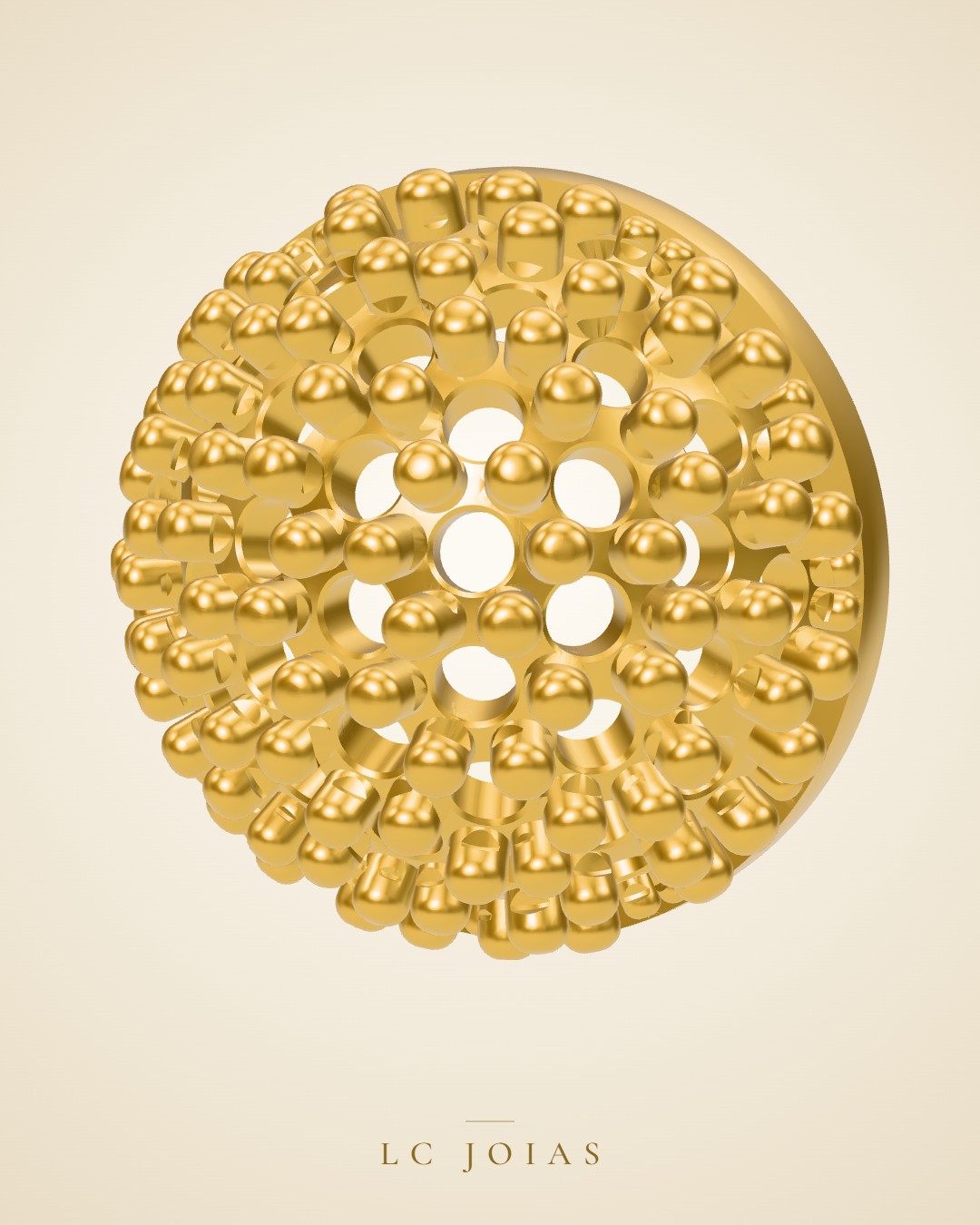 Brinco 8400 brac em ouro