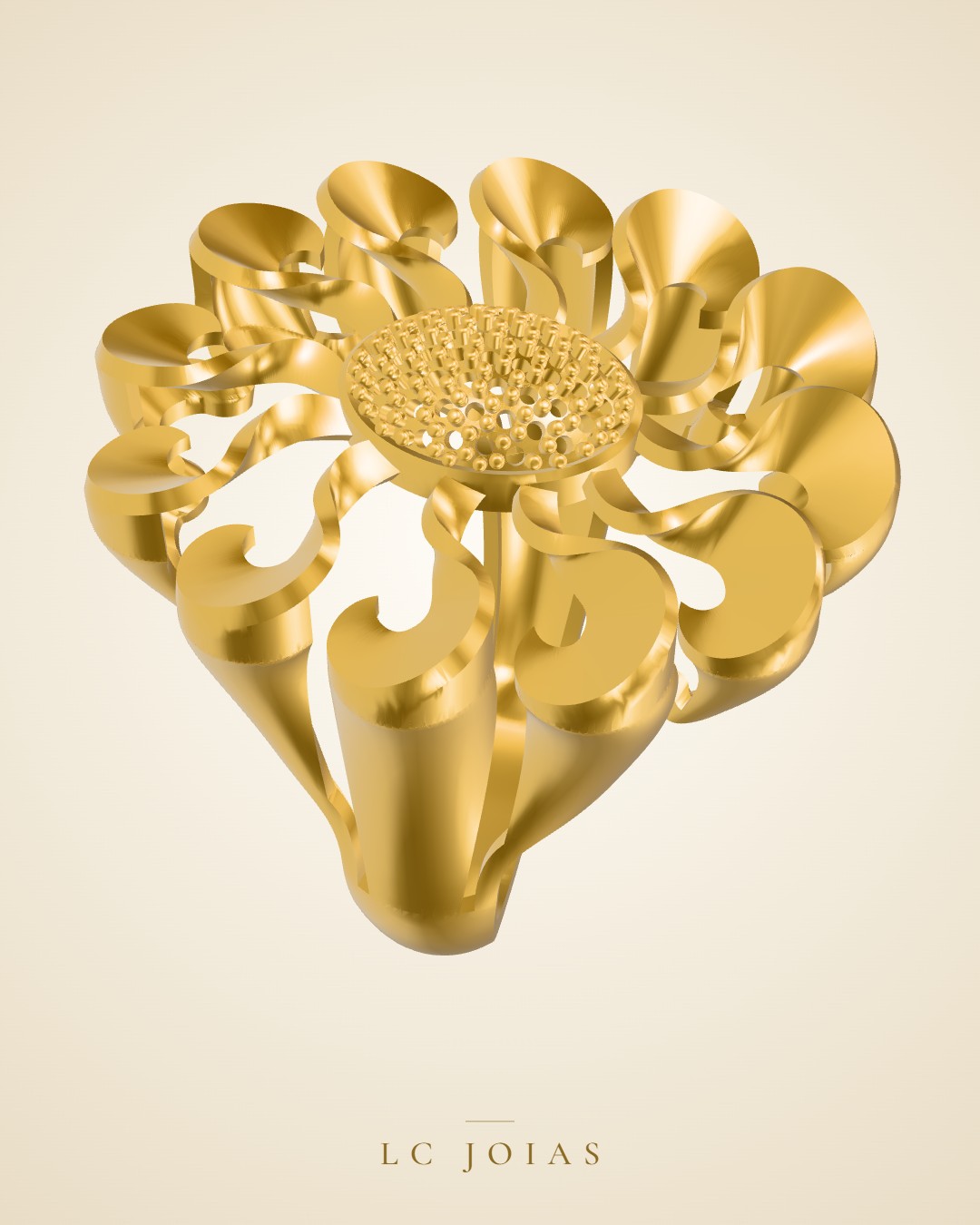 Anel 7103 an em ouro