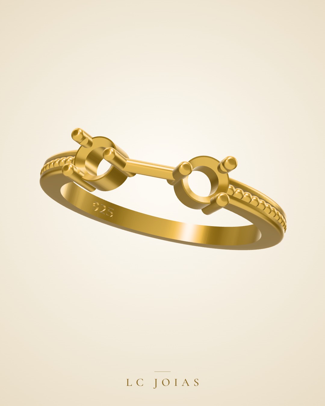 Anel ag 2211 an 14 em ouro