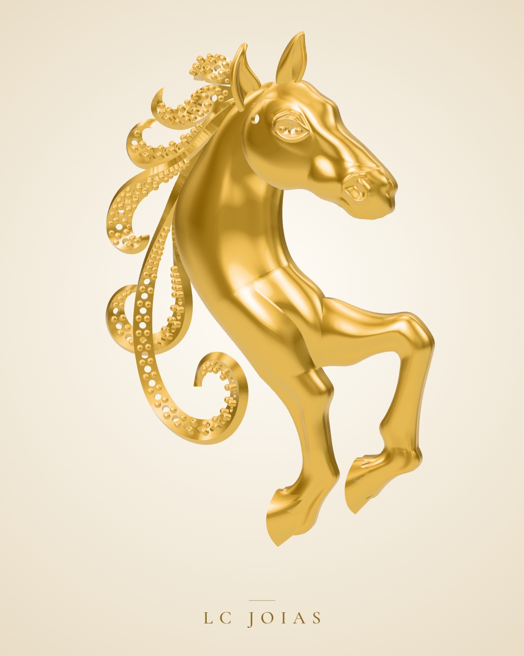 Pingente 6624 pg em ouro