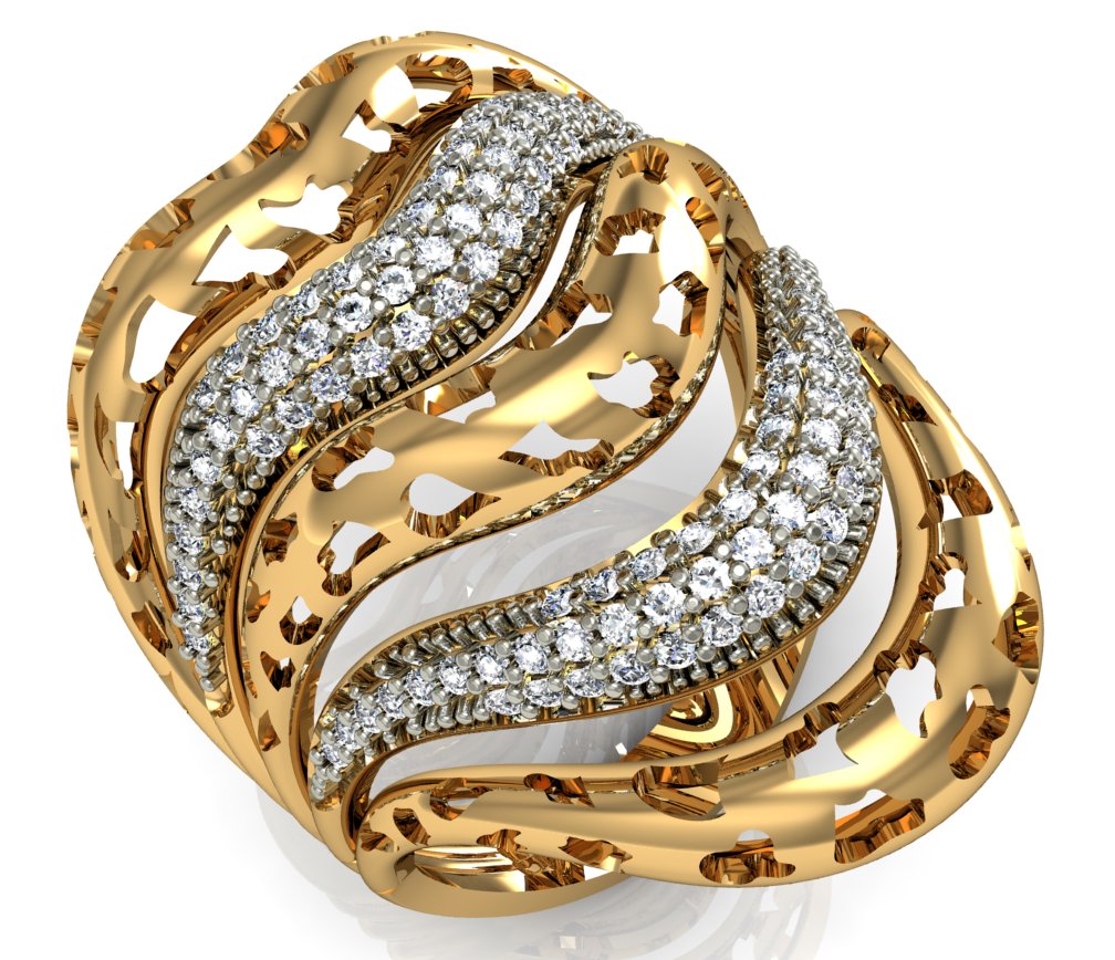 Anel 6524 an em ouro
