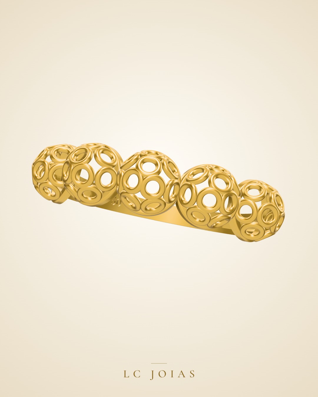 Anel 1024 an z em ouro