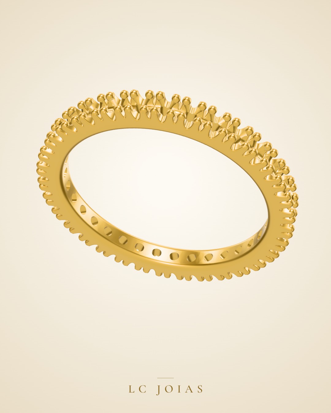Anel ag 2106 an n12 em ouro