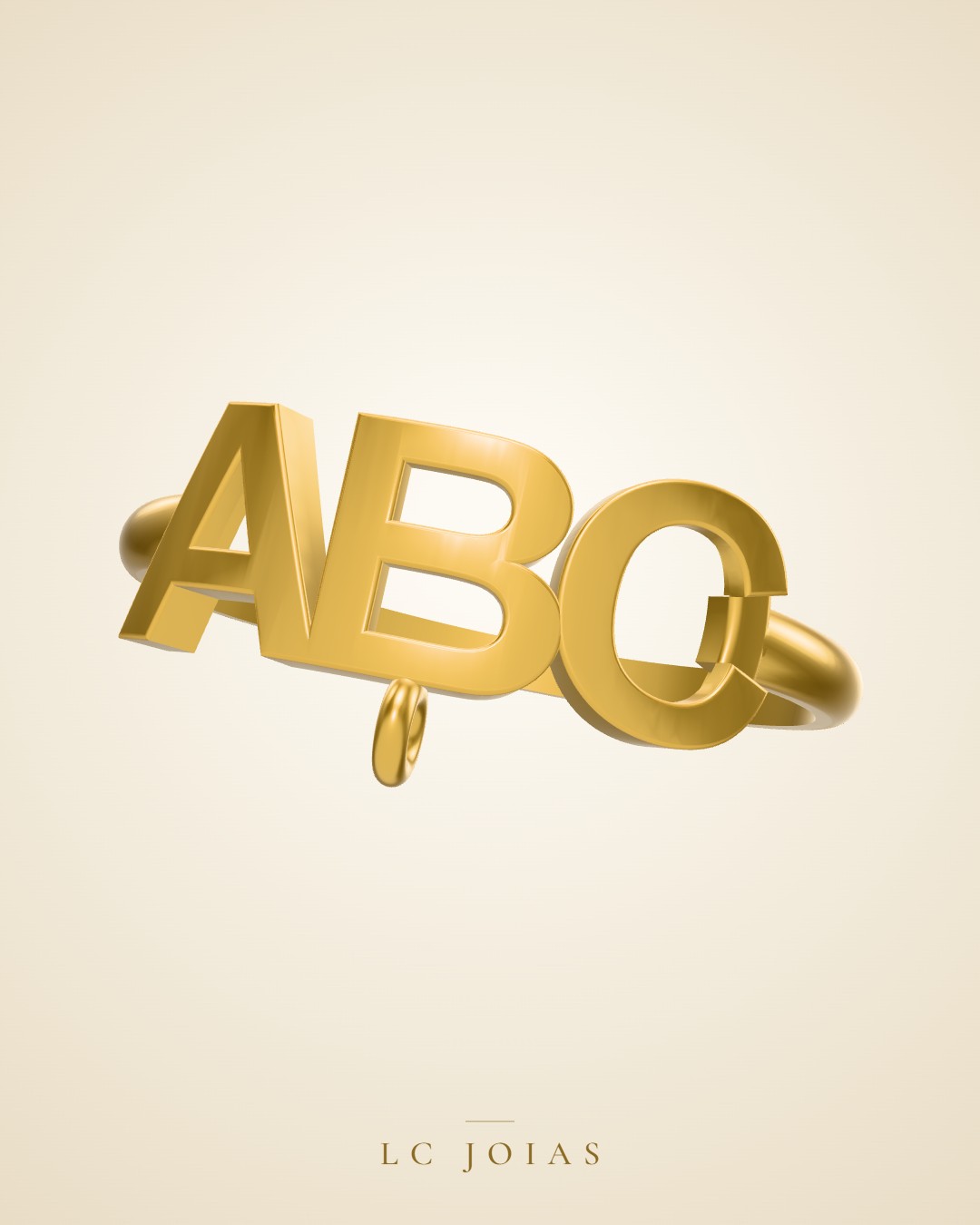 Anel 1076 an em ouro