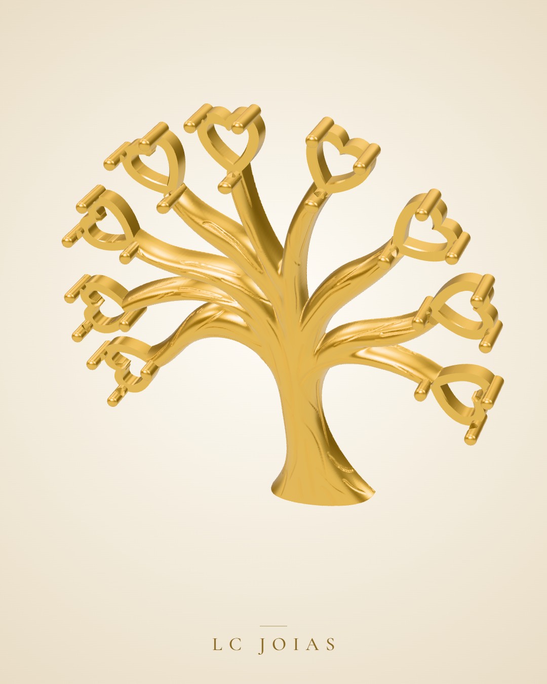 Pingente 1533 pg em ouro