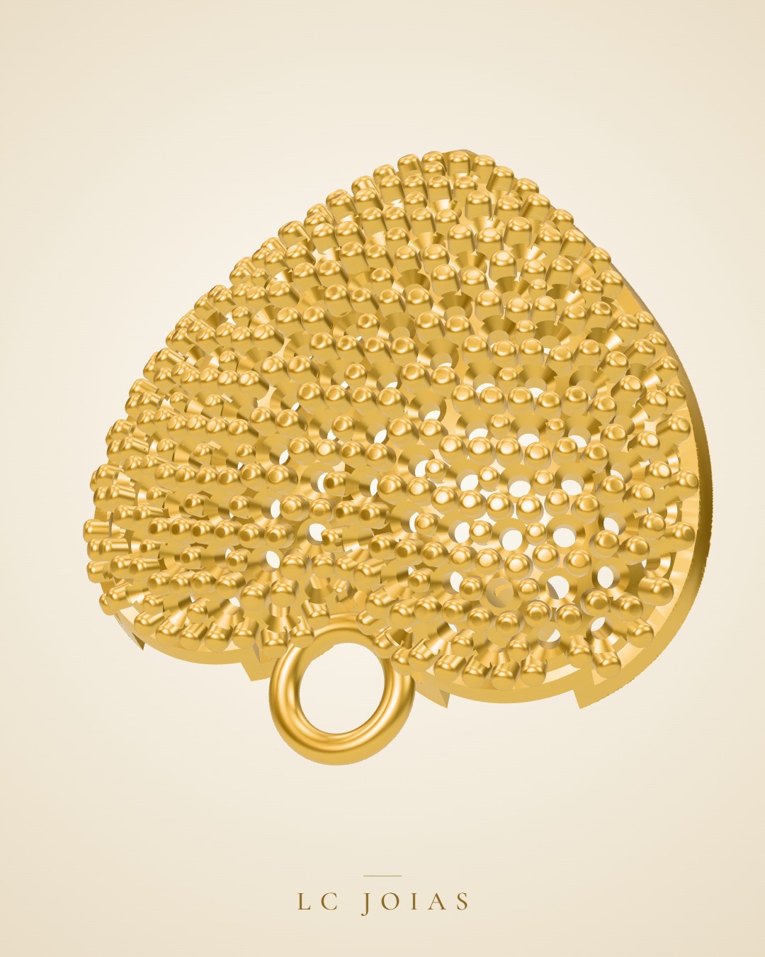 Pingente 652 pg novo em ouro