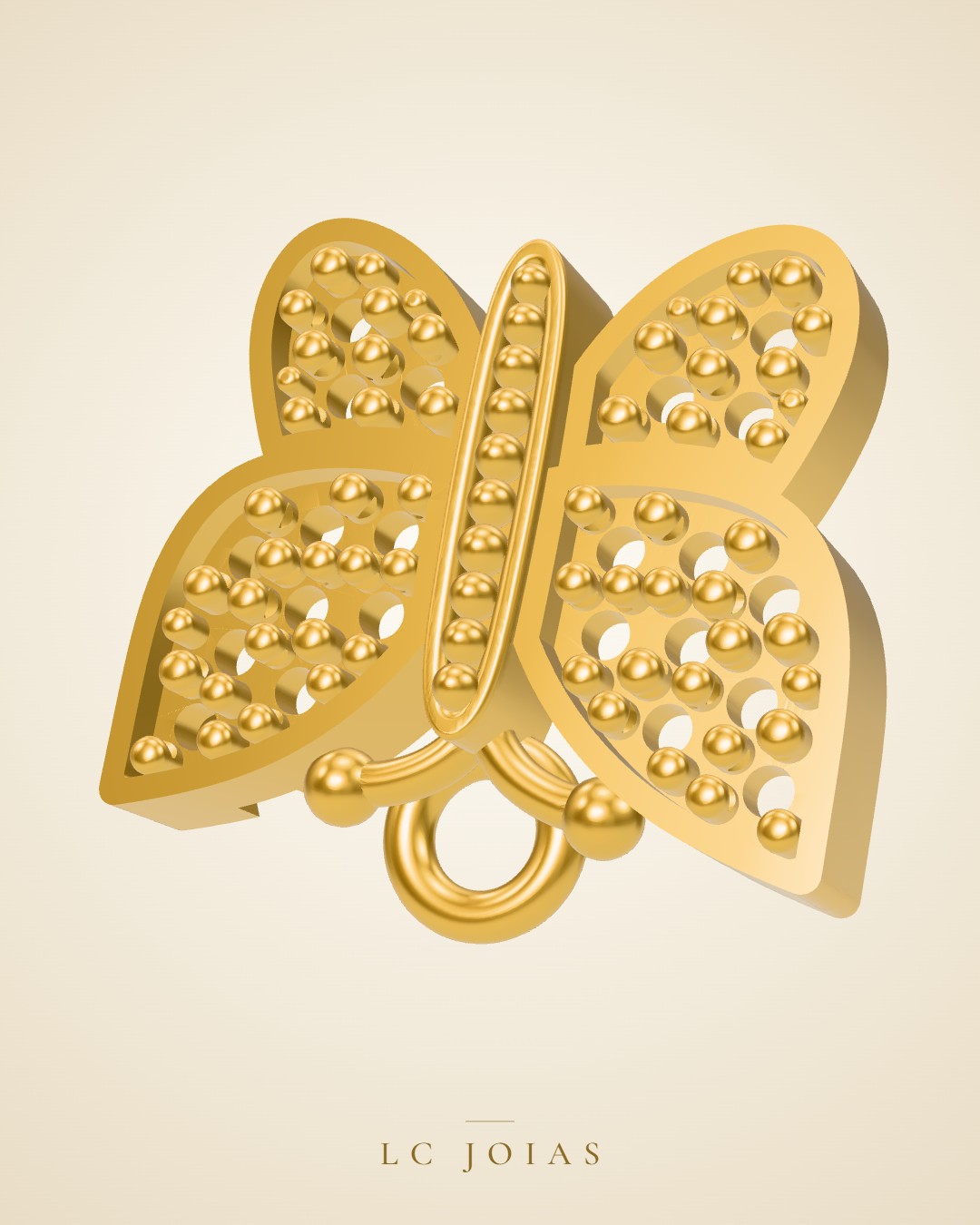 Berloque 840 z ber em ouro