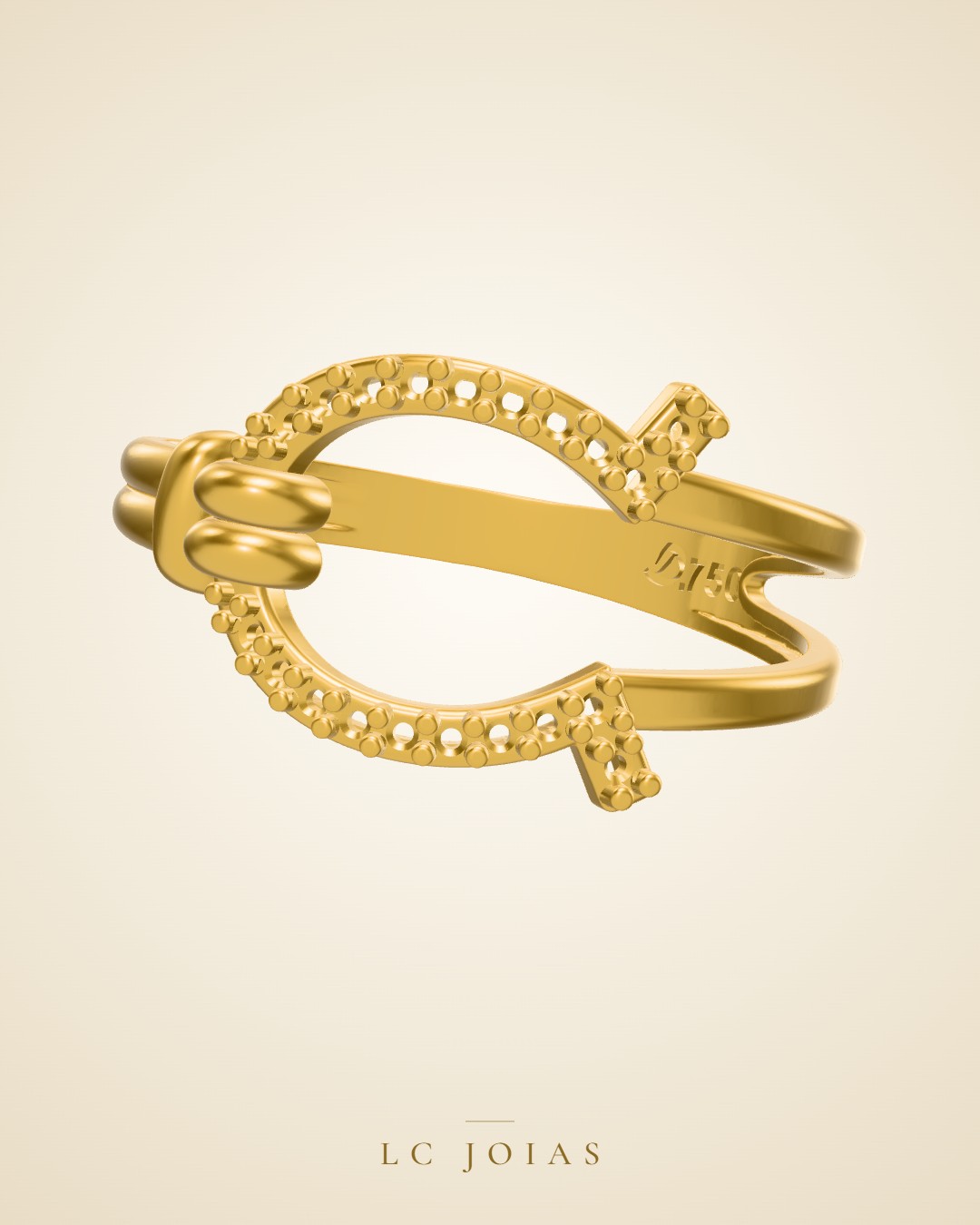 Anel 1288 an em ouro