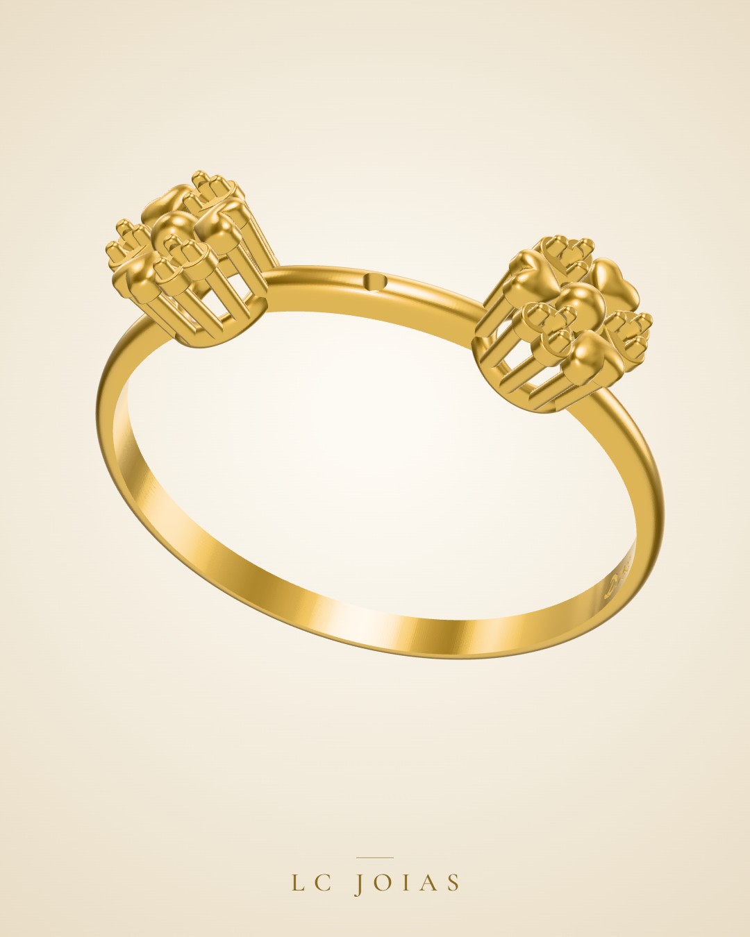 Anel 7161 an em ouro