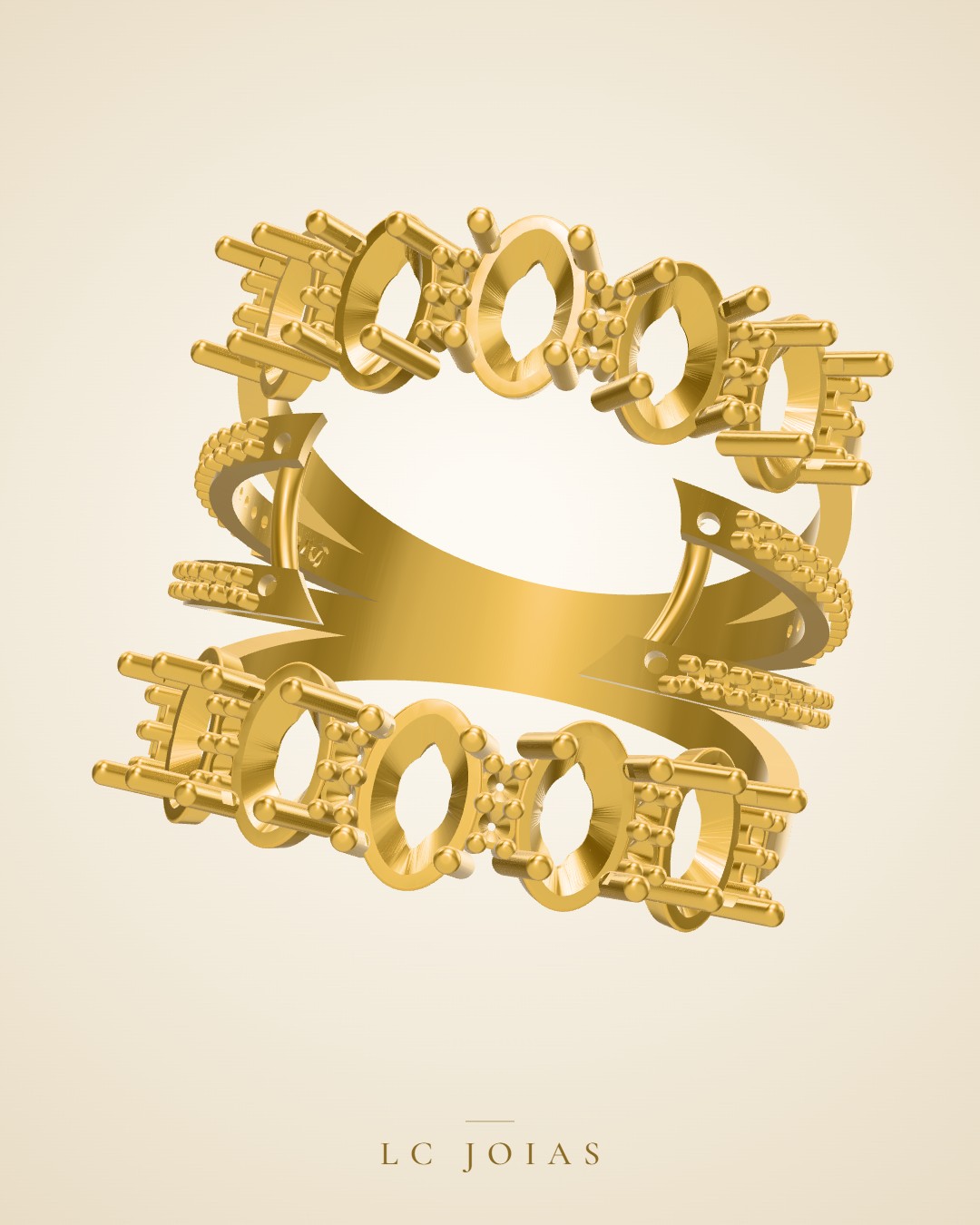 Anel 7189 an em ouro
