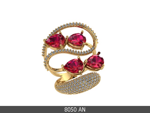 Anel 8050 an em ouro