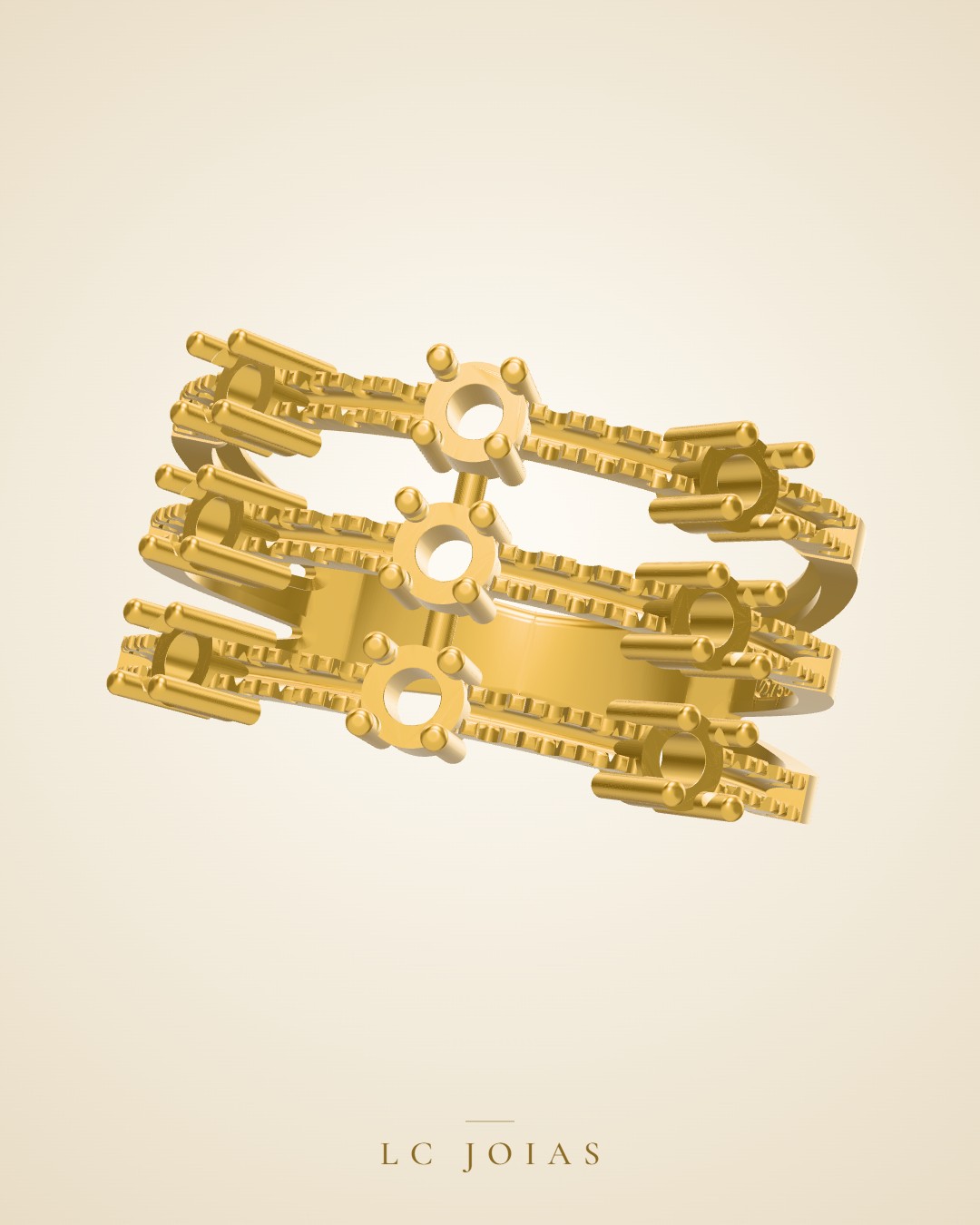 Anel 7903 an em ouro