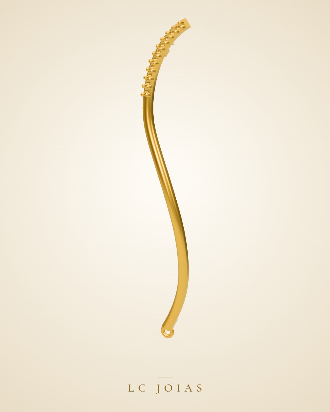 Brinco 8231 br espelhar em ouro
