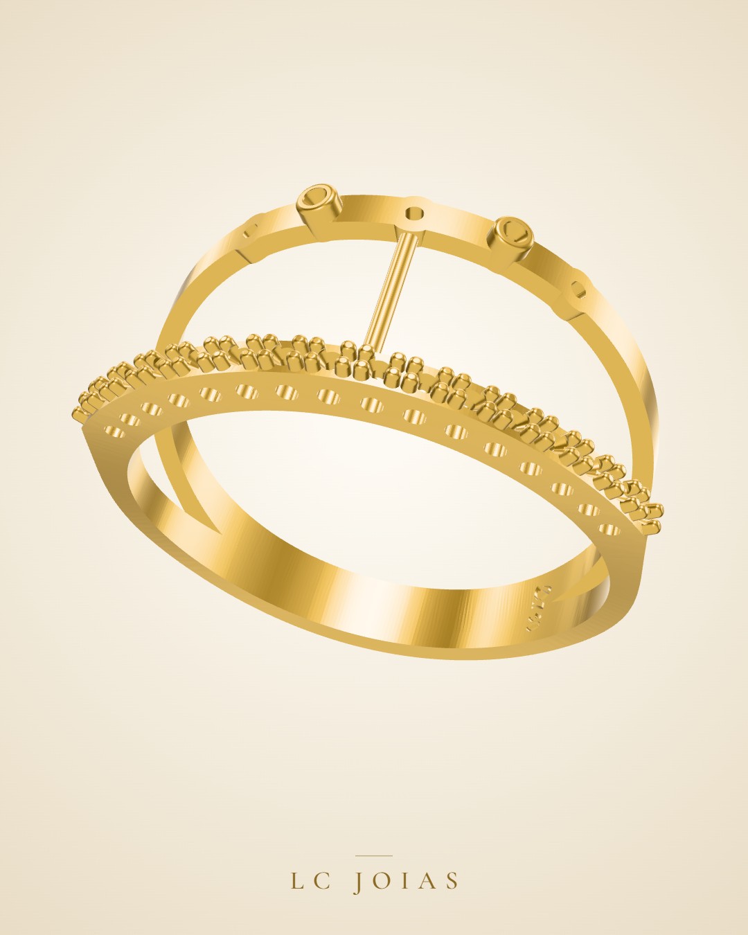 Anel 7149 an em ouro