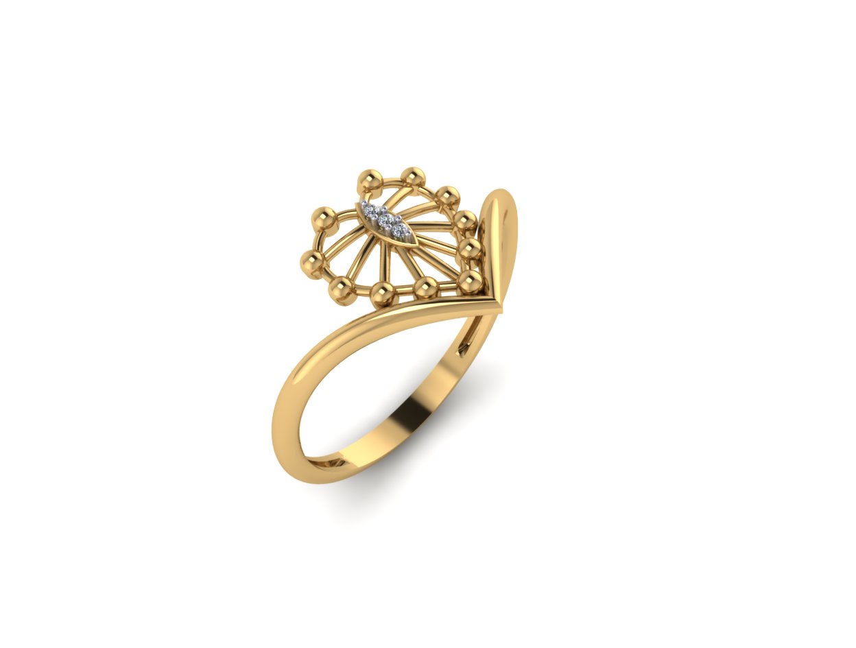 Anel 6889 an em ouro