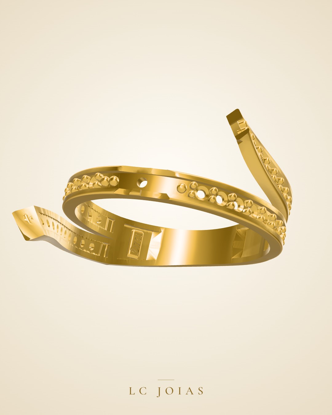 Anel 8263 an ok em ouro