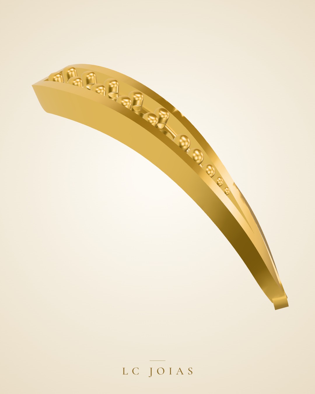 Brinco 7749 brr em ouro