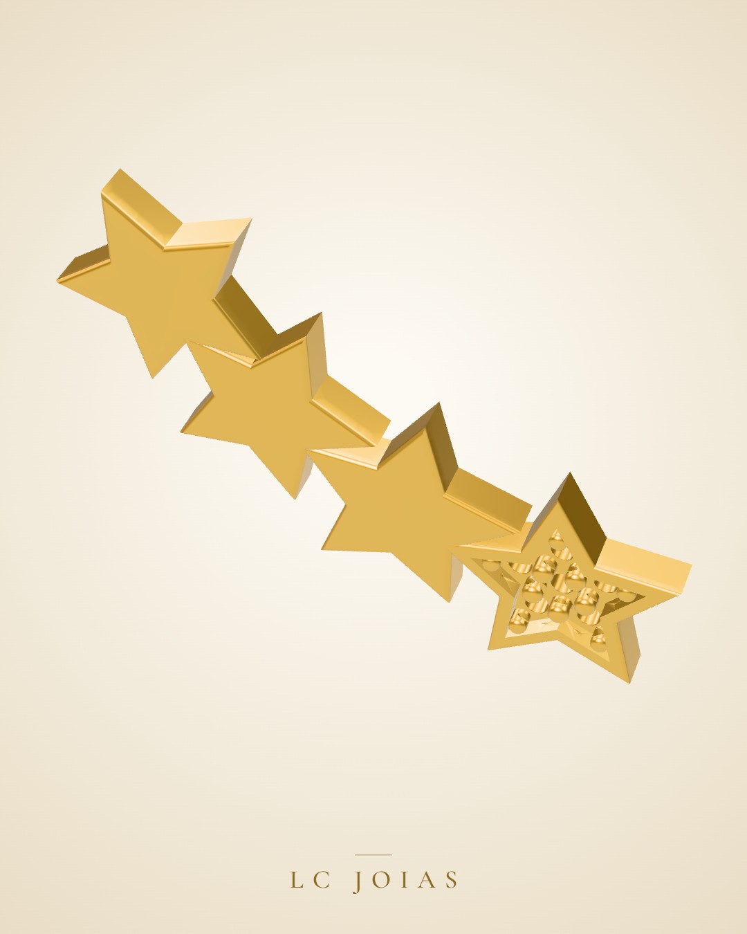 Brinco 699br em ouro