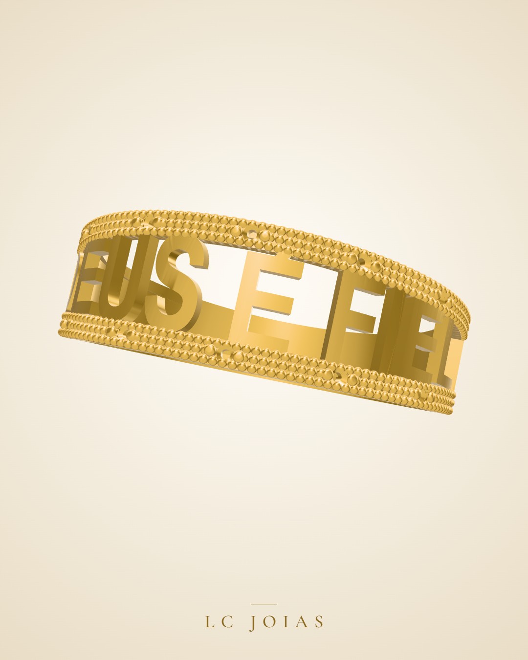 Anel 7043 an em ouro