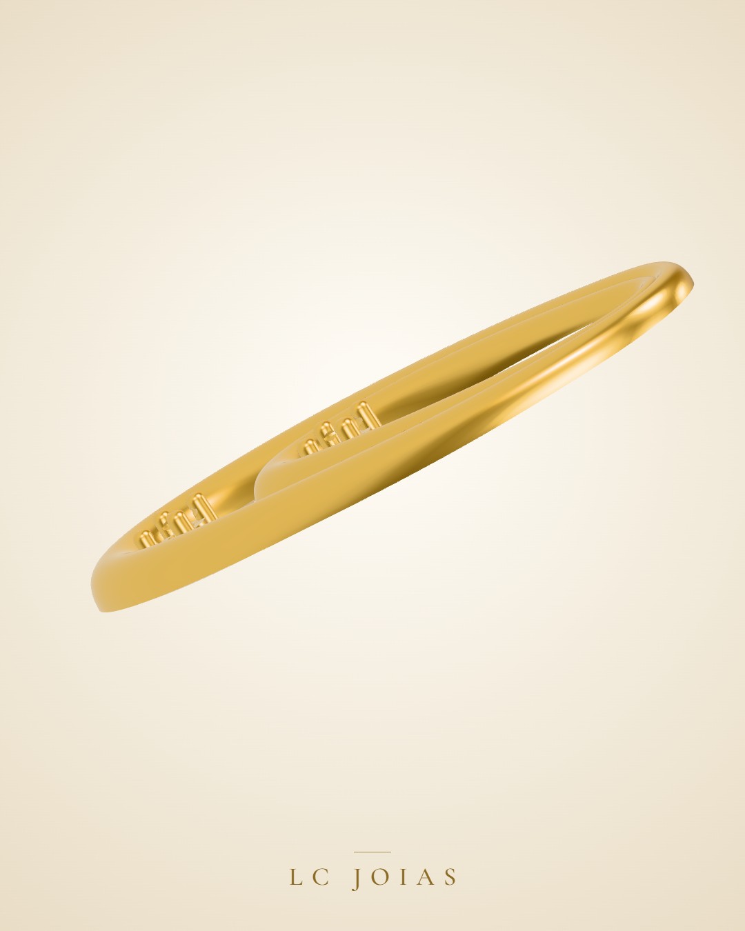Brinco 6208br baixo em ouro