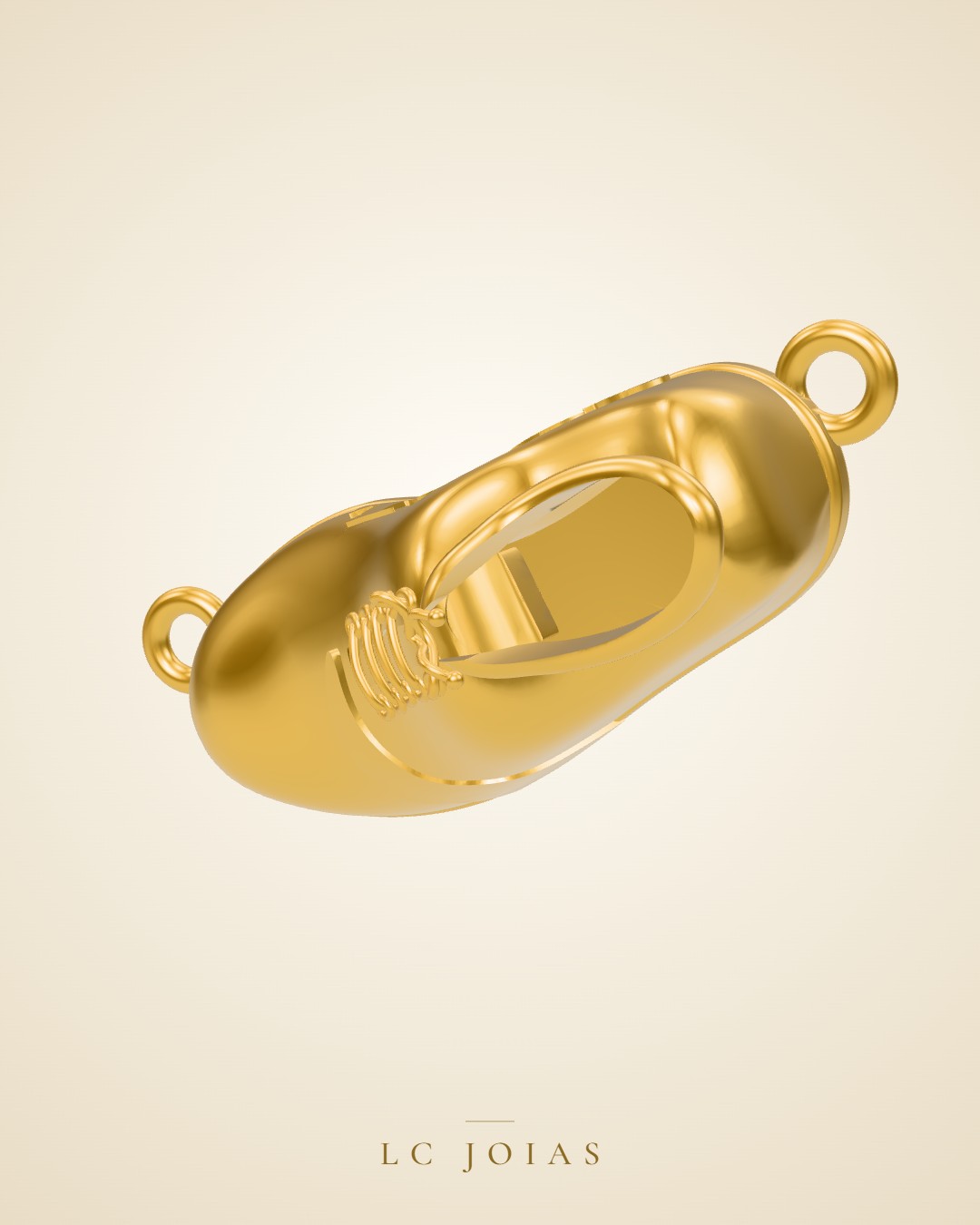 Pingente 3611 ping chutera em ouro