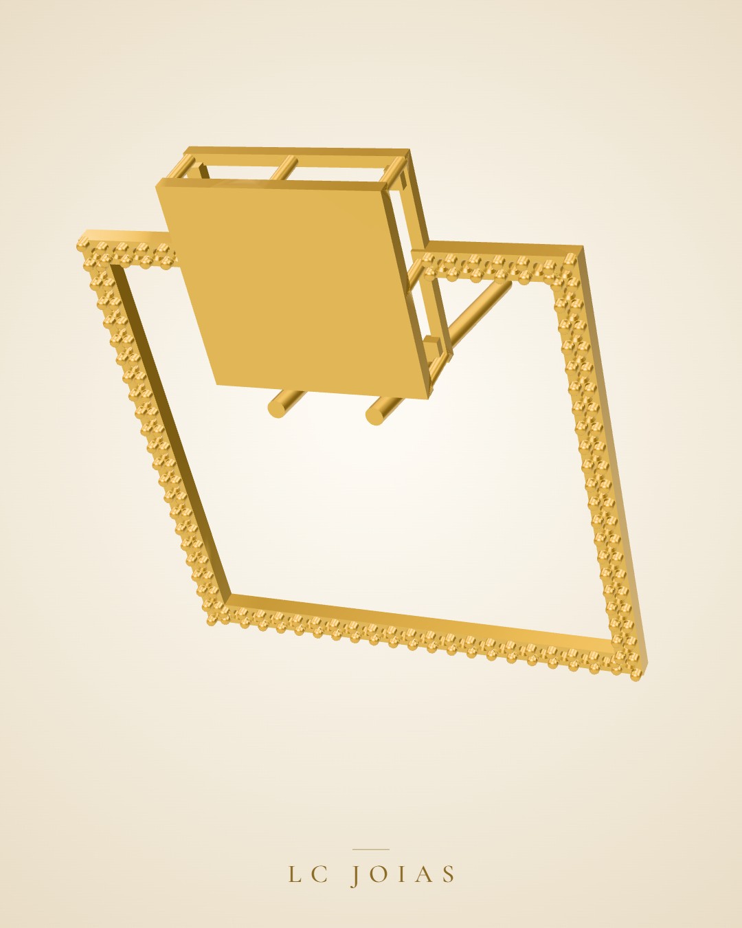 Brinco 1646 br qua g em ouro