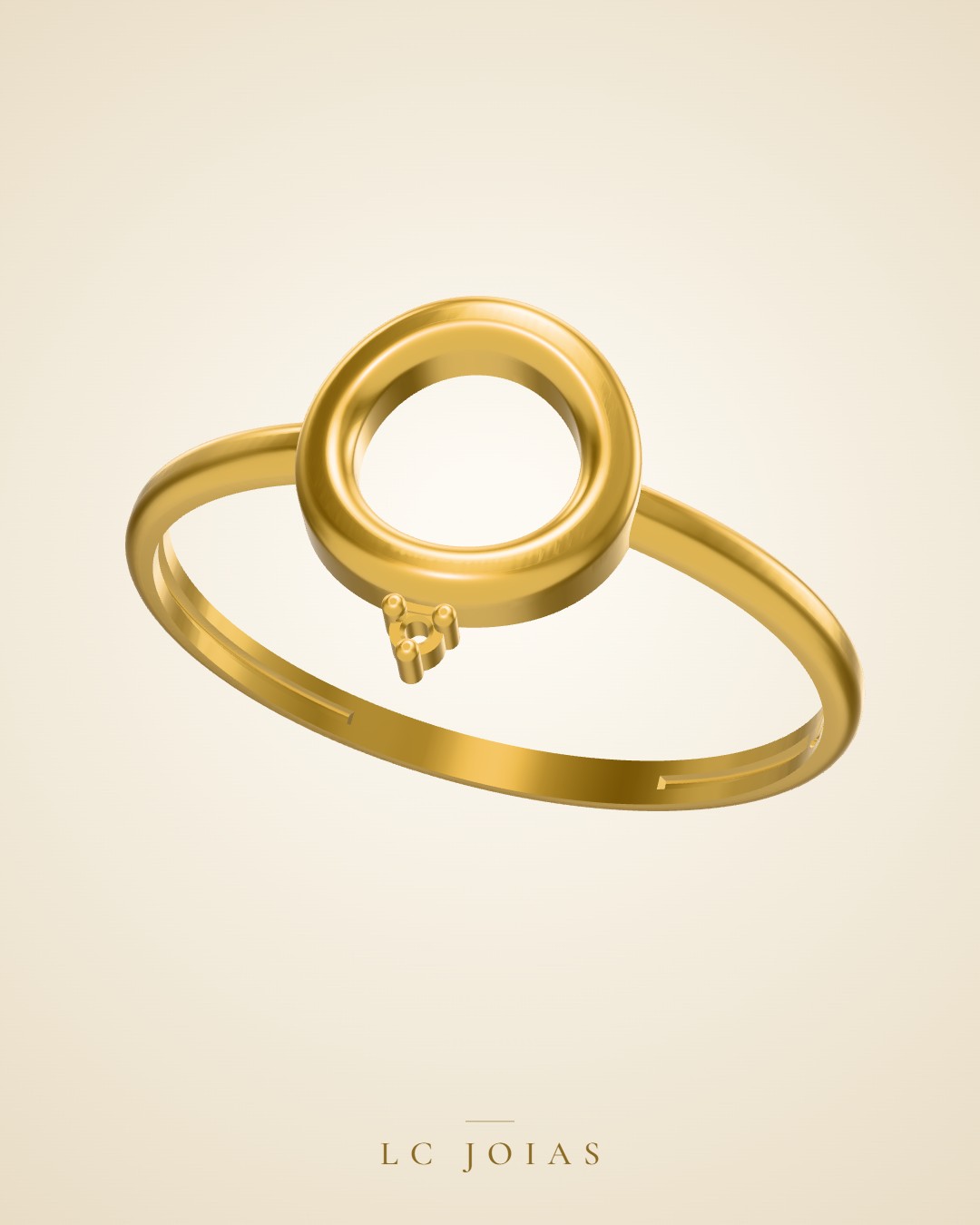 Anel 1775 an em ouro