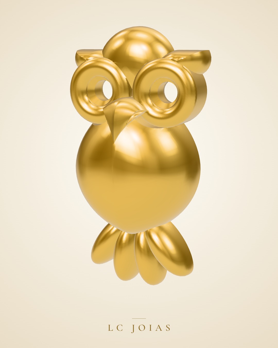 Pingente 6469 pg em ouro