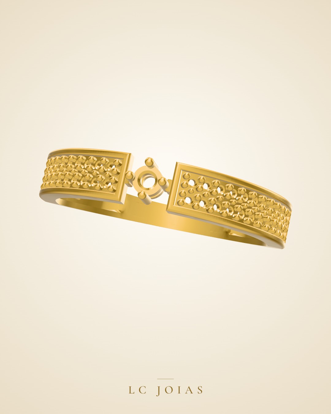 Anel 1329 z an em ouro
