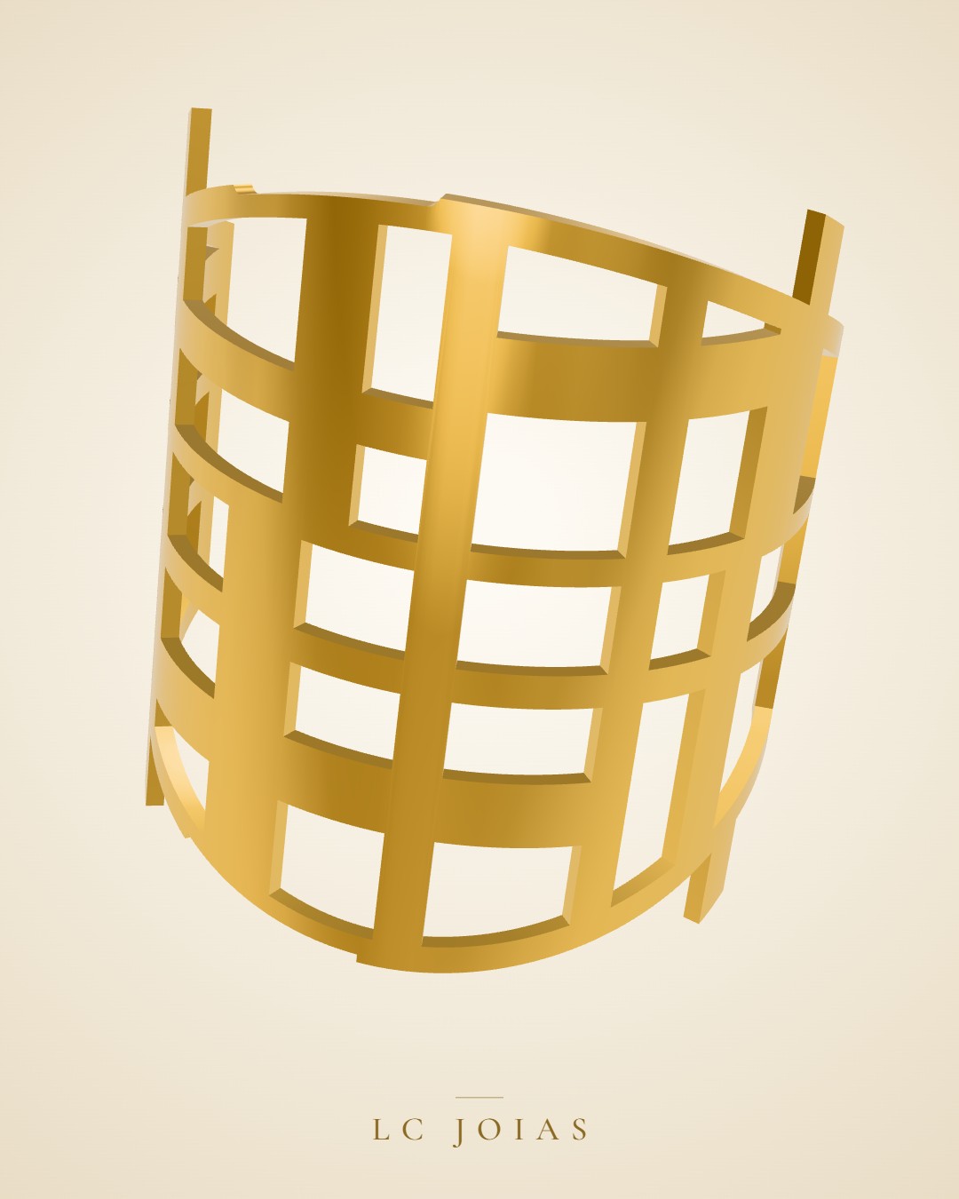 Anel 8079 an f em ouro
