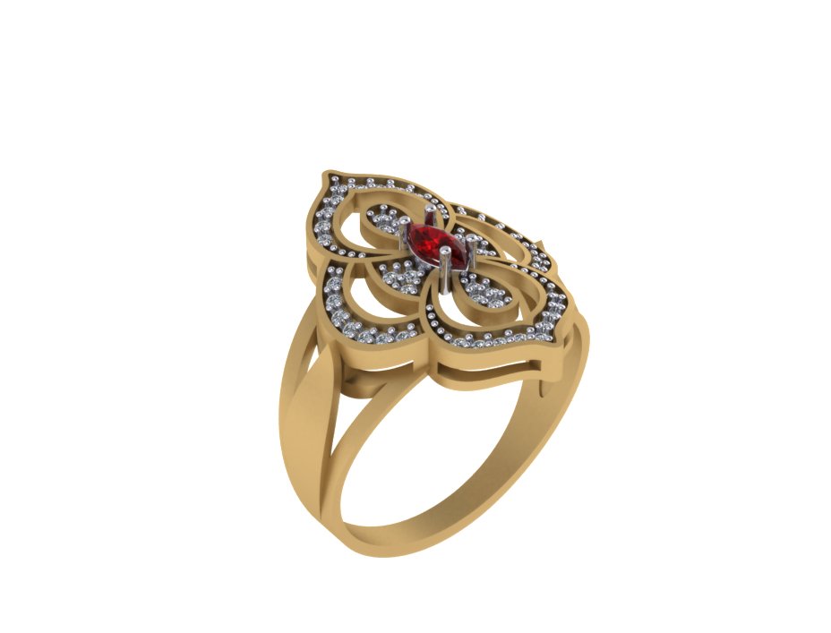 Anel 7484 an em ouro