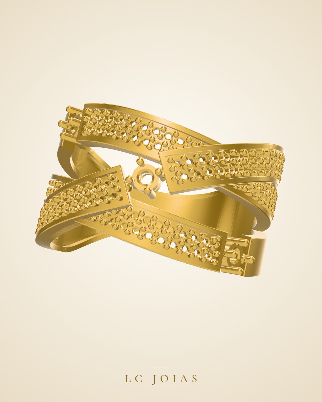 Anel 1263 z an em ouro