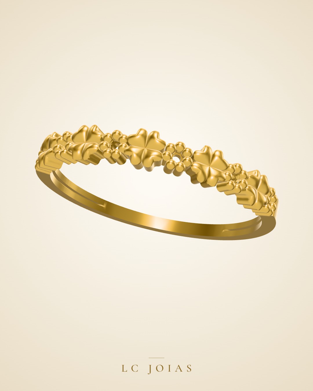 Anel 6507 an em ouro