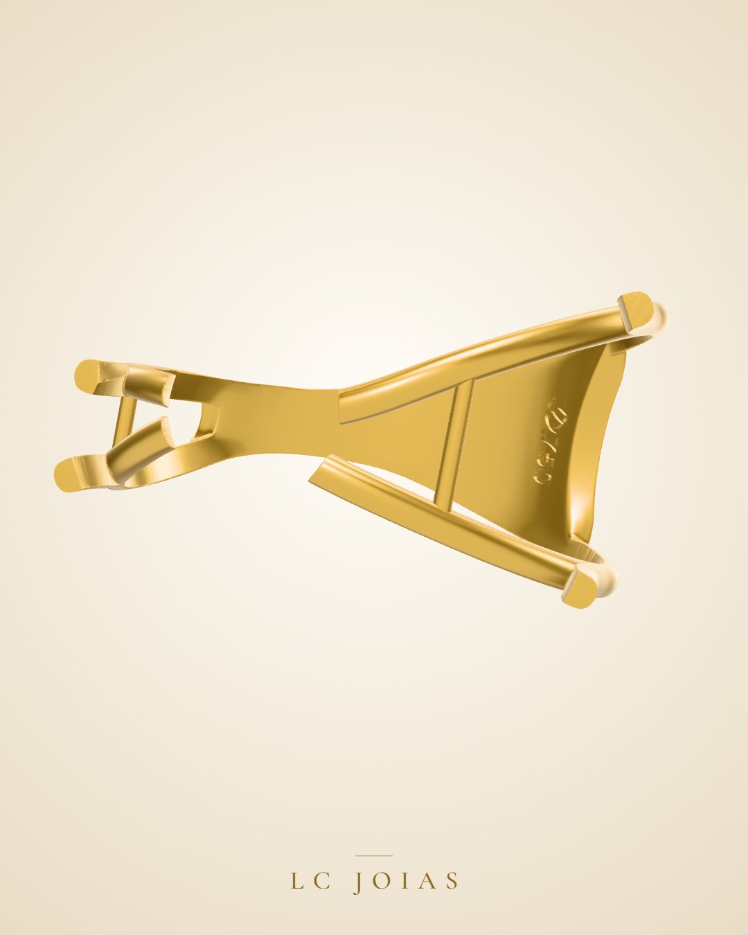 Anel 7473 an em ouro