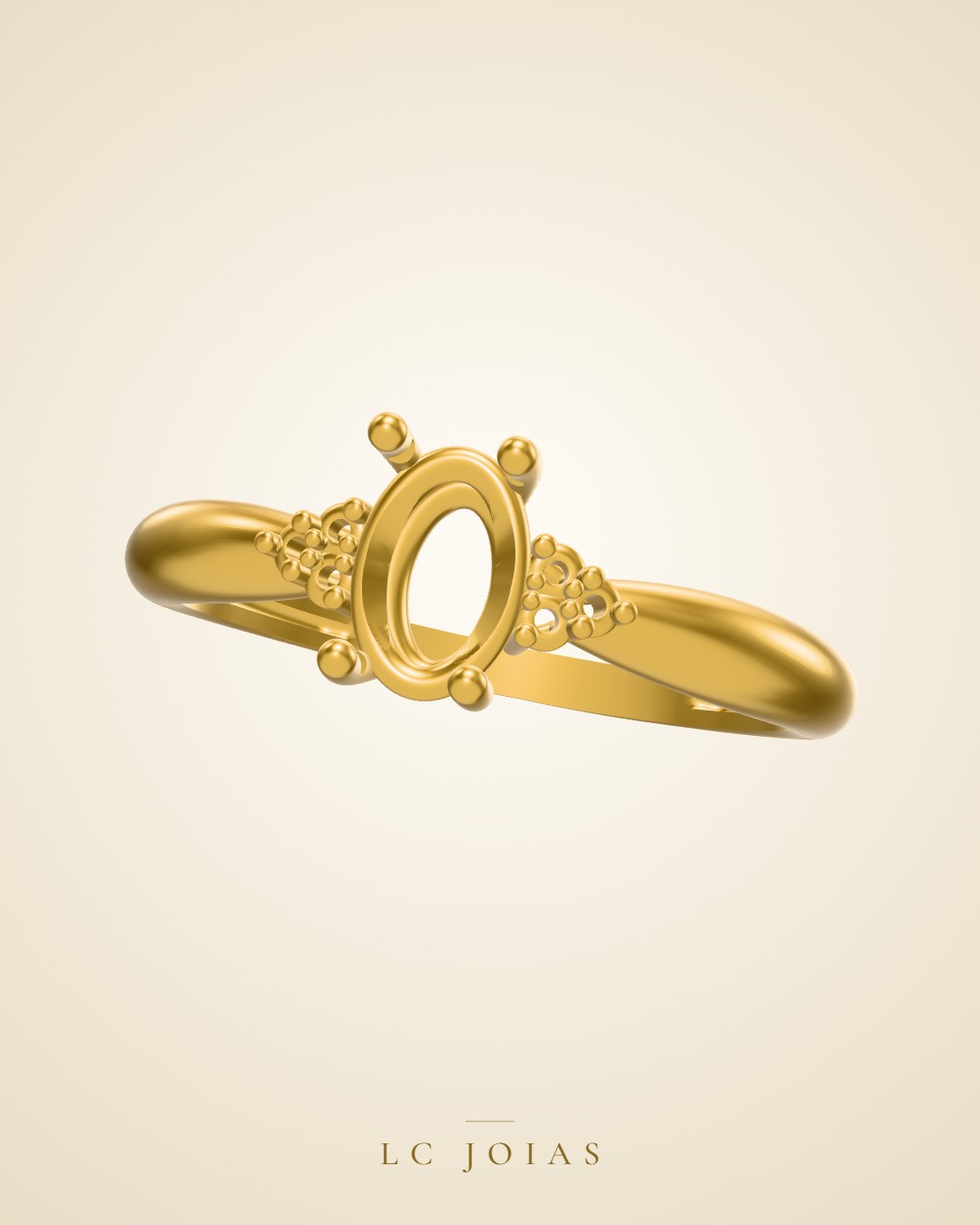 Anel 6719 an em ouro