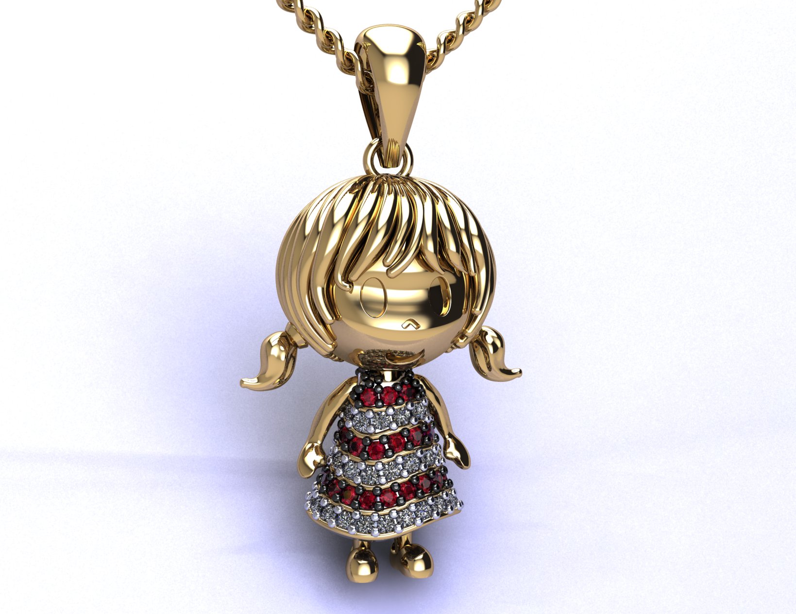 Pingente 1373 pg em ouro