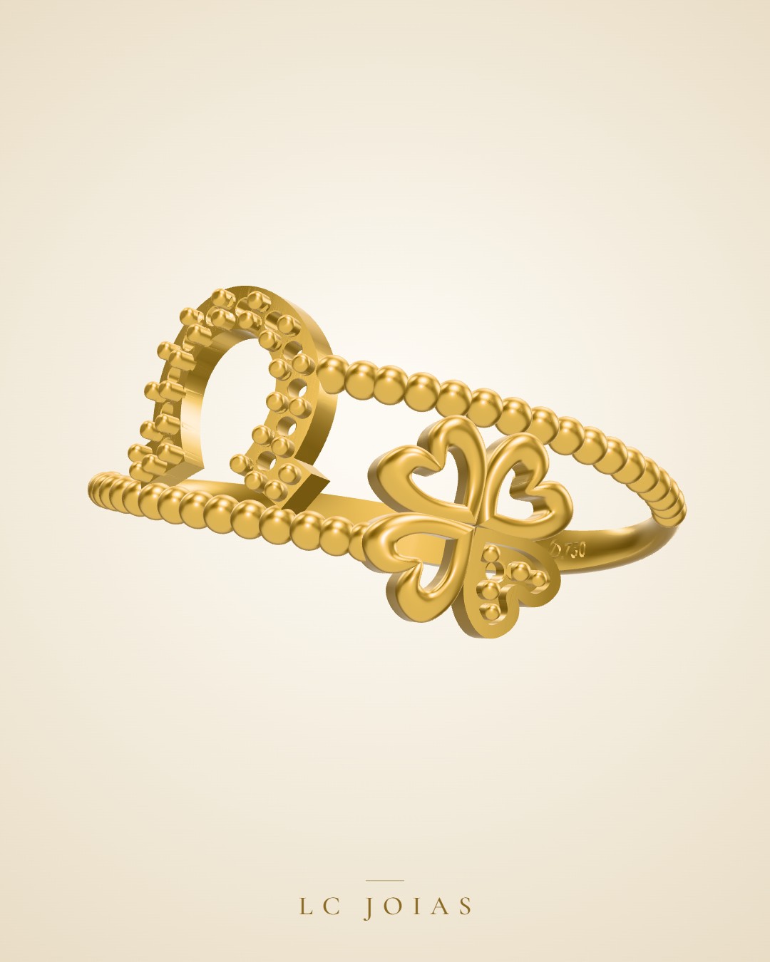 Anel 1251 z an em ouro