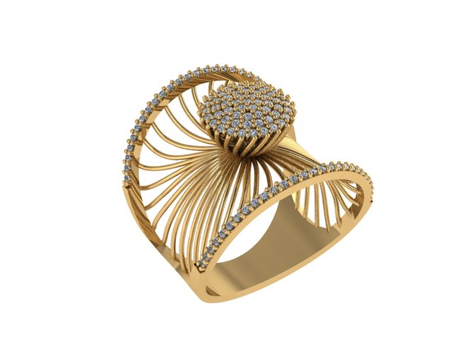 Anel 8039 an em ouro