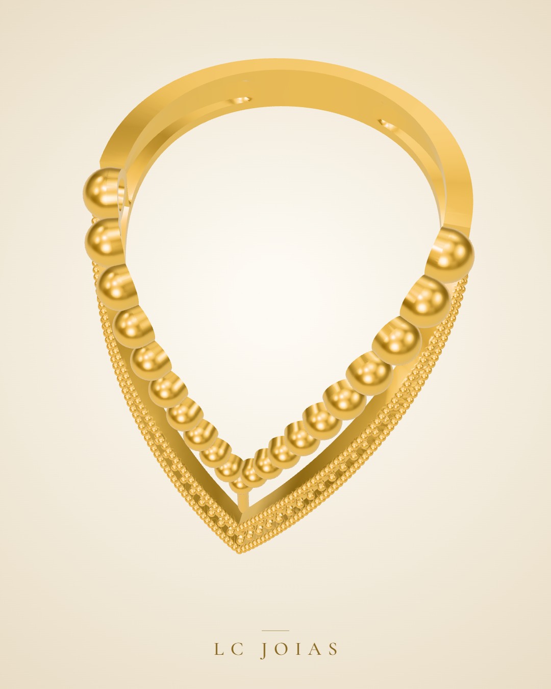 Anel 7299 an em ouro