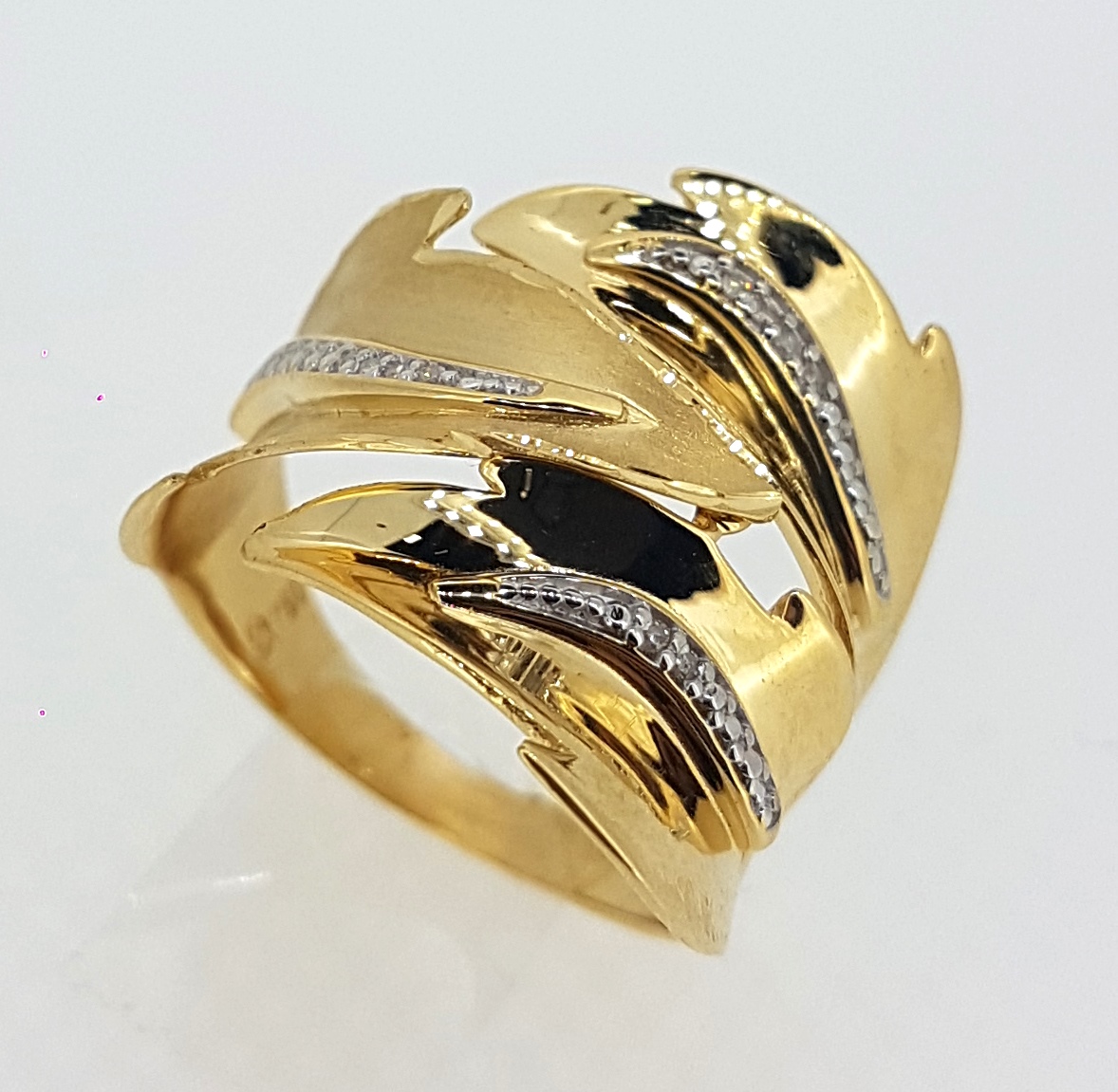 Anel 7608 an em ouro