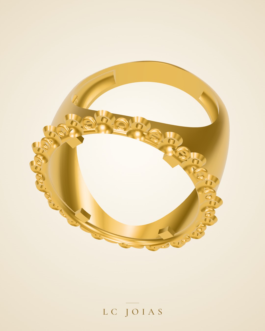 Anel 8392 an em ouro