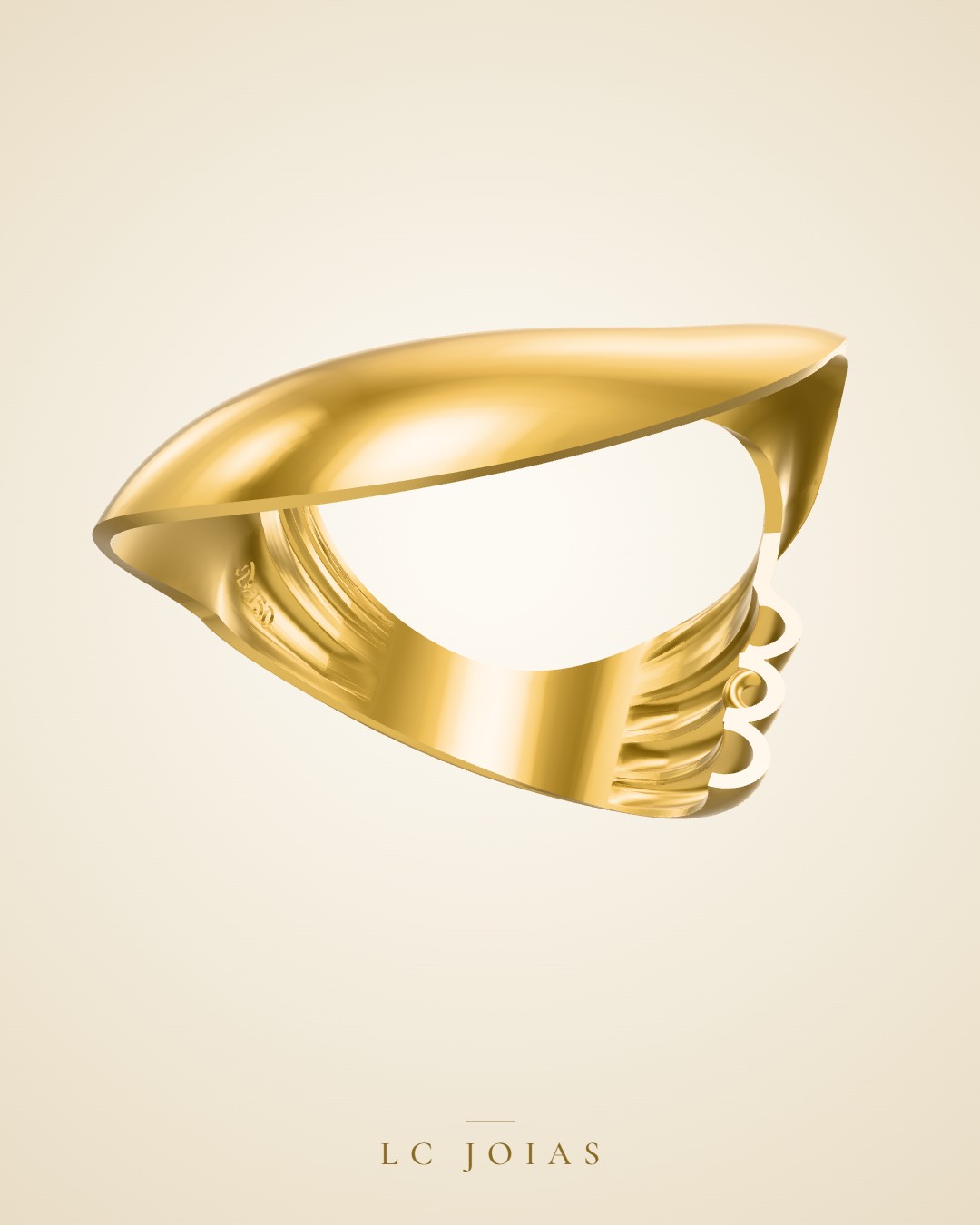 Anel 6225an em ouro