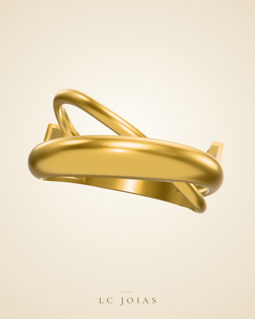 Anel 7987 an em ouro
