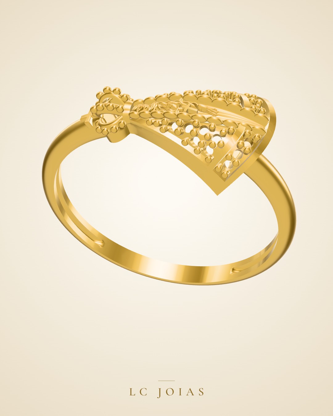 Anel 6428 an em ouro