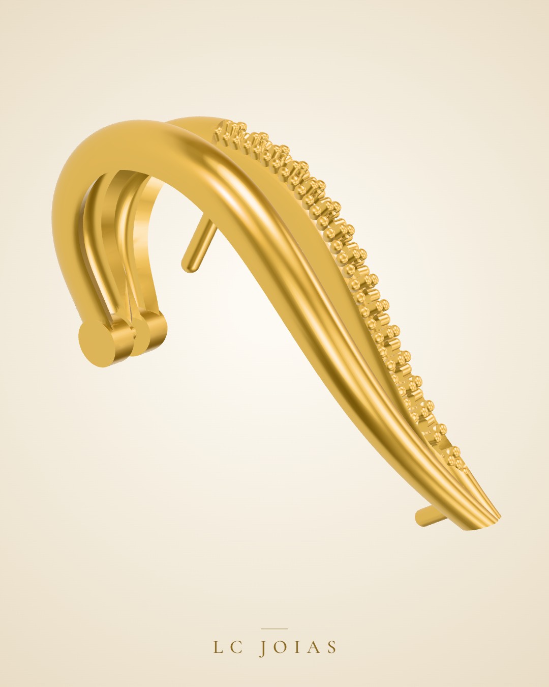 Brinco 6225br em ouro