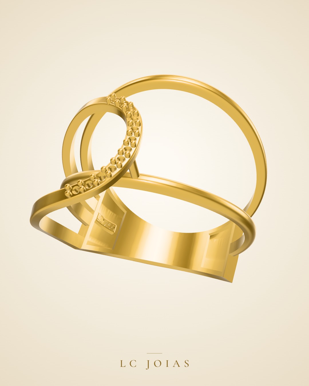 Anel 8167 an em ouro
