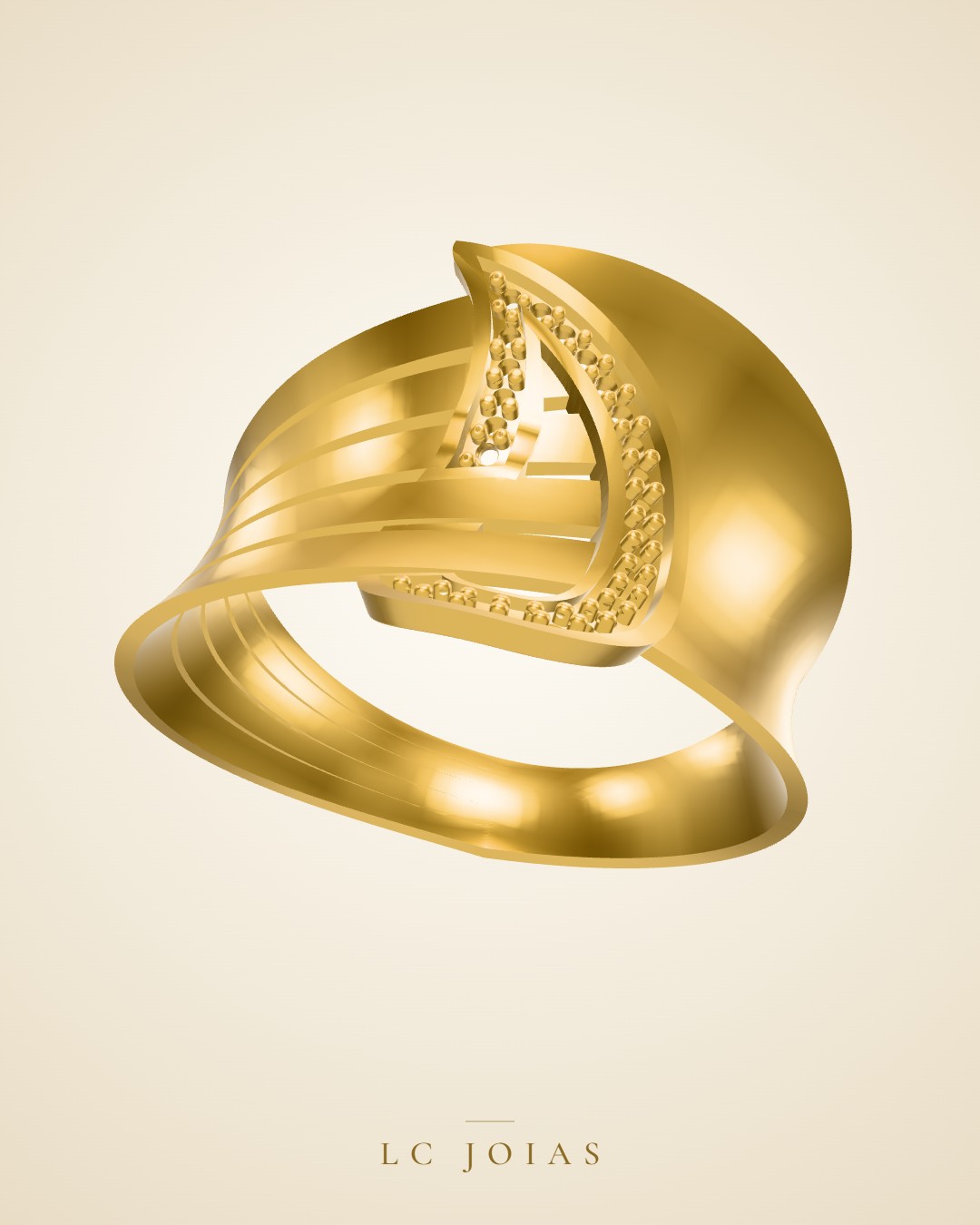 Anel anel 3534 em ouro