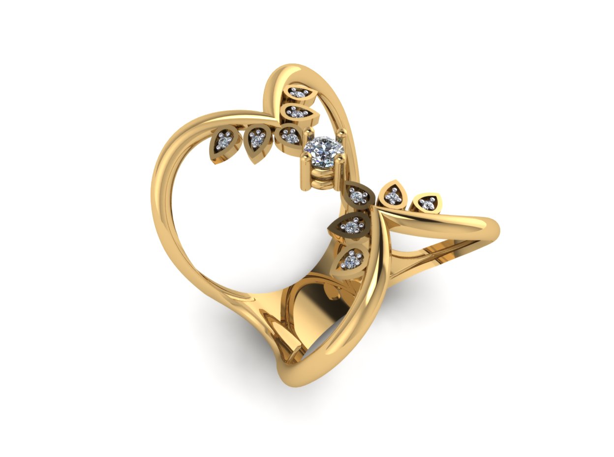 Anel 6878 an em ouro