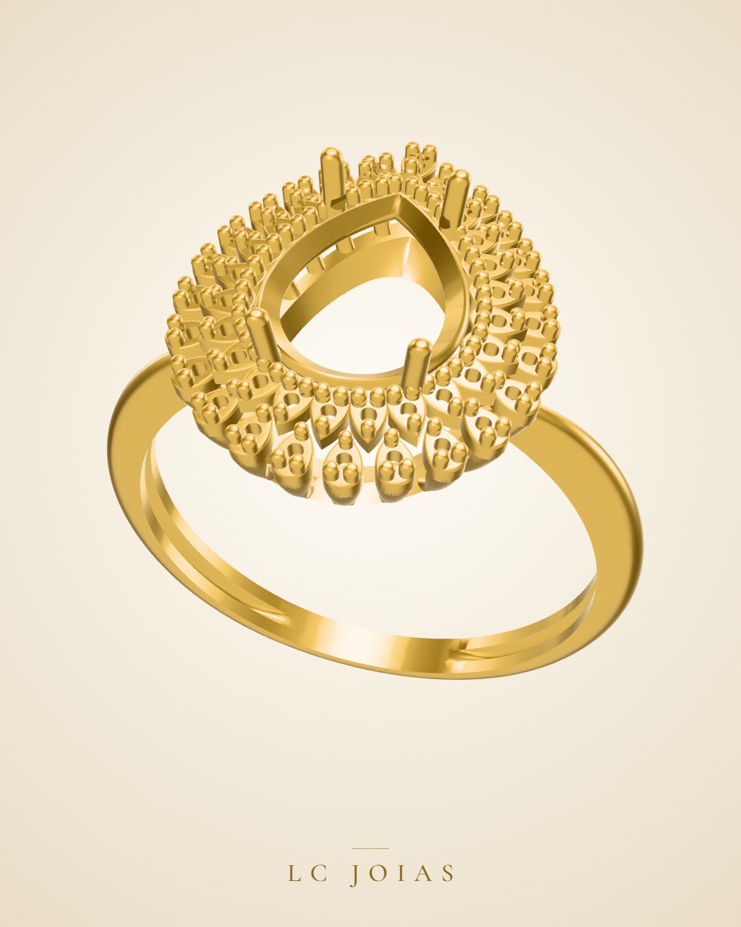 Anel 873 an em ouro